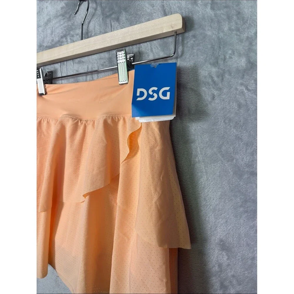 NWT New DSG Coral Performance Mid-Rise Skort Size Girls XL (16)